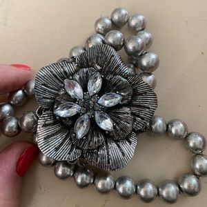 Floral Metal Bracelet